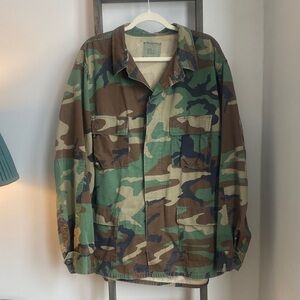 Camouflage Army Jacket